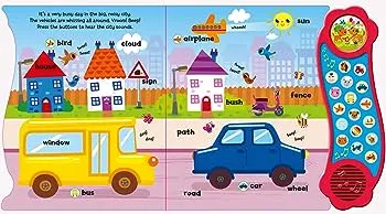 Buku Roda Di Atas Bas Dengan Bunyi