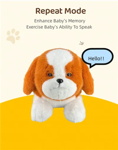 AI Dog Talking Plush Toy For Children Gift